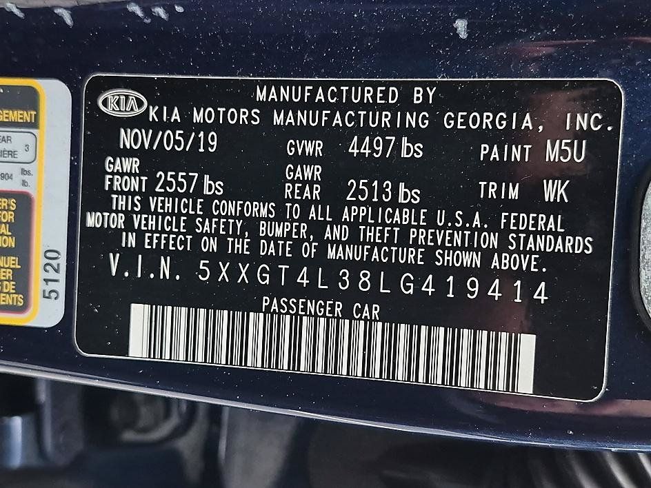 Used 2020 Kia Optima LX FWD image 35