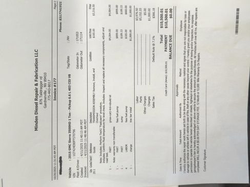 Used 2015 GMC Sierra 3500 Denali w/ Duramax Plus Package image 25