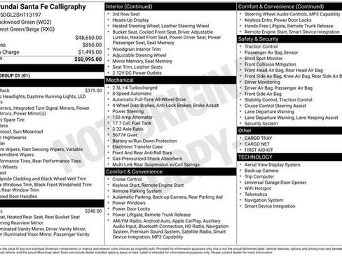 Used 2025 Hyundai Santa Fe Calligraphy AWD/4WD image 30