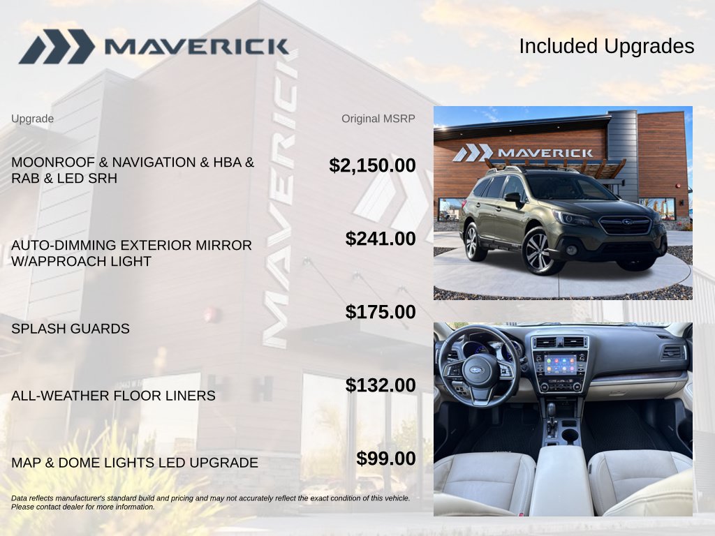 Used 2019 Subaru Outback 2.5i Limited AWD/4WD image 8