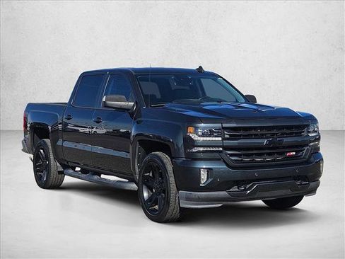 Used 2018 Chevrolet Silverado 1500 LTZ Z71 w/ LPO, Black Pack image 3