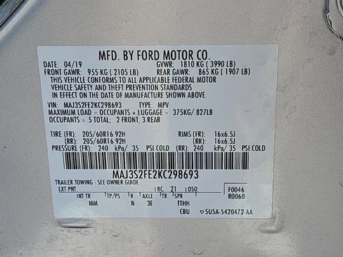 Used 2019 Ford EcoSport S image 32