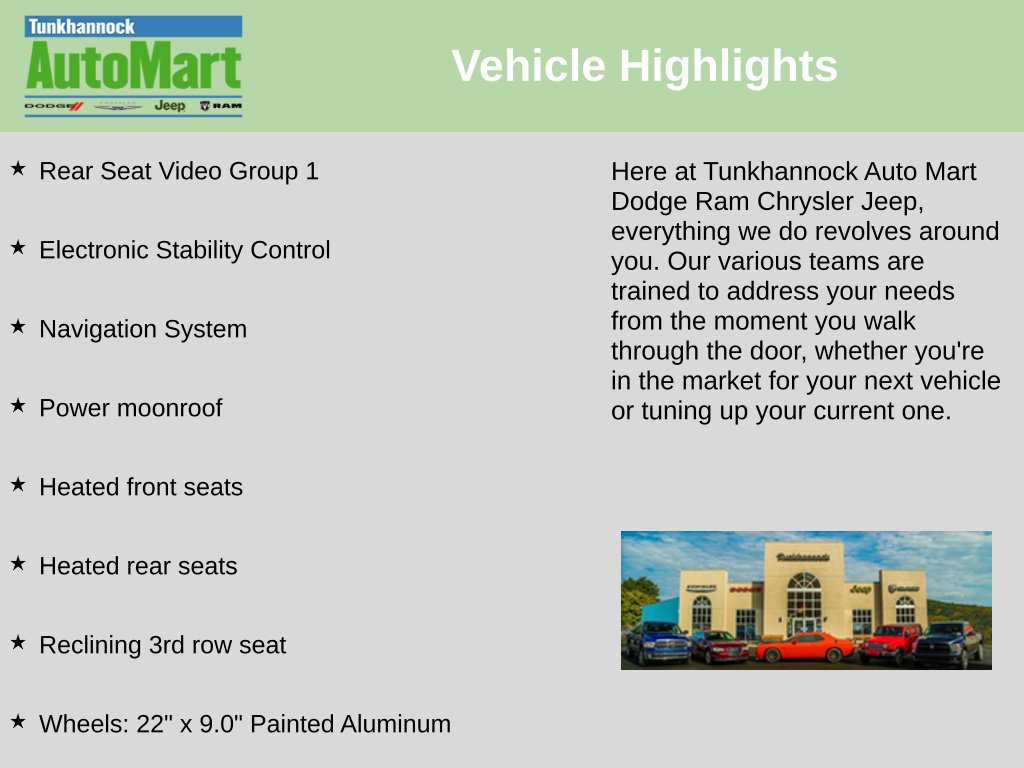 Used 2022 Jeep Grand Wagoneer Series III w/ Rear Seat Video Group 1 AWD/4WD image 7