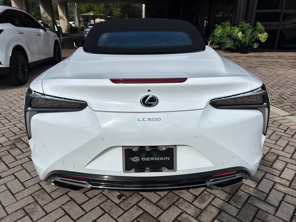 Certified 2021 Lexus LC 500 Convertible w/ Touring Package RWD image 12