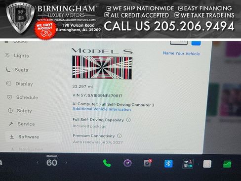 Used 2022 Tesla Model S Plaid AWD/4WD image 2