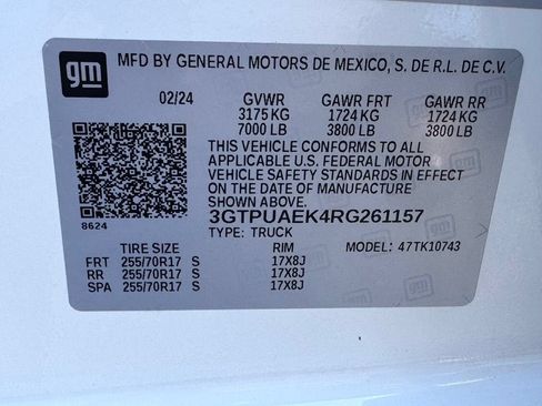 Used 2024 GMC Sierra 1500 Pro w/ Pro Value Package AWD/4WD image 42