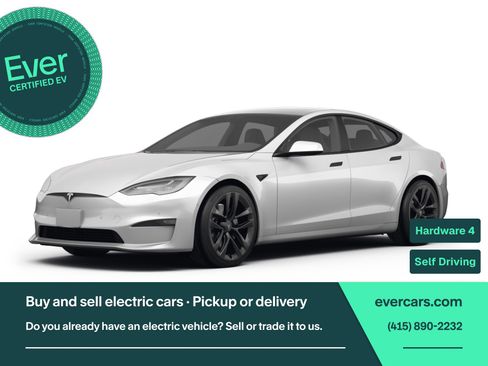 Used 2023 Tesla Model S Standard Range AWD/4WD image 1