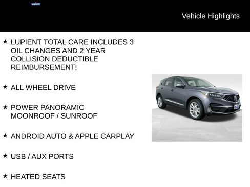 Used 2019 Acura RDX AWD image 7