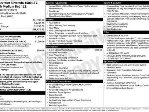 Certified 2026 Chevrolet Silverado 1500 LTZ w/ Technology Package image 32