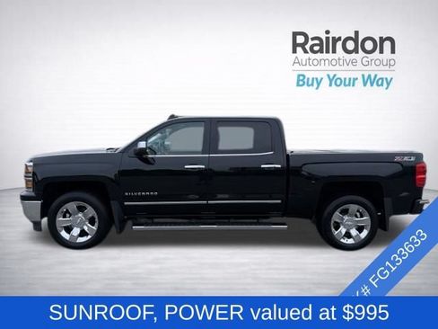 Used 2015 Chevrolet Silverado 1500 LTZ Z71 w/ LTZ Plus Package AWD/4WD image 4
