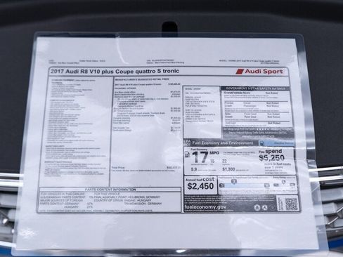 Used 2017 Audi R8 V10 plus AWD/4WD image 48