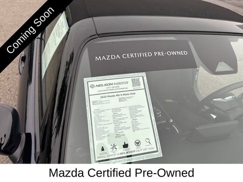 Used 2025 MAZDA MX-5 Miata Club w/ Appearance Package RWD image 58