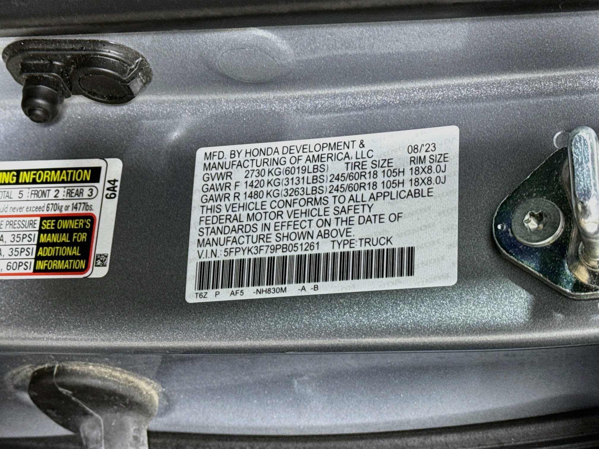 Used 2023 Honda Ridgeline RTL-E image 31