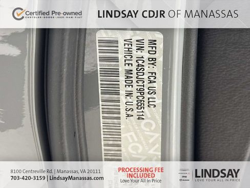 Certified 2023 Dodge Durango R/T AWD/4WD image 33
