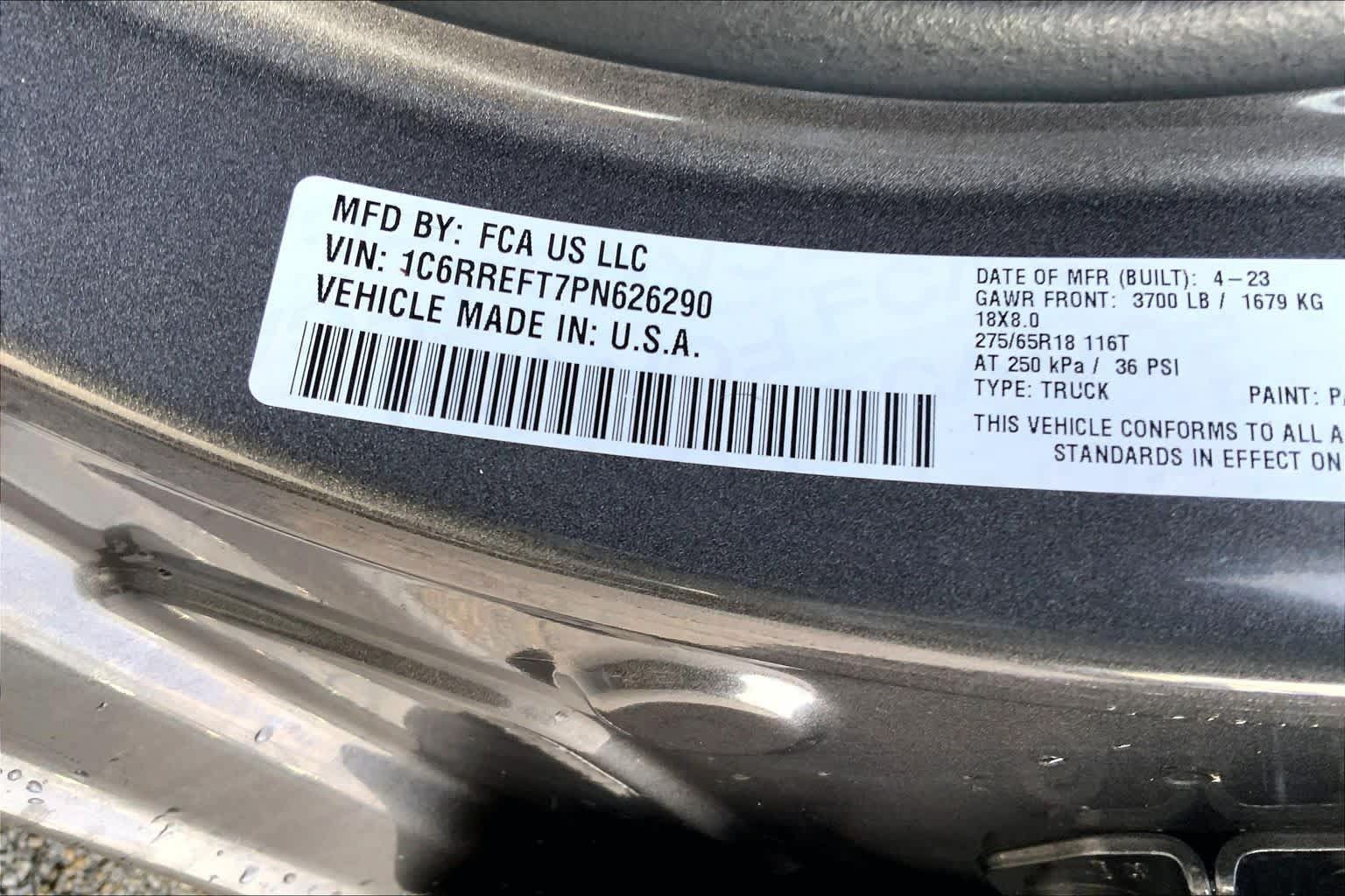 Used 2023 RAM 1500 Lone Star RWD image 33