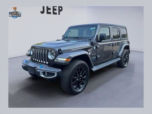 Certified 2023 Jeep Wrangler Unlimited Sahara AWD/4WD image 1