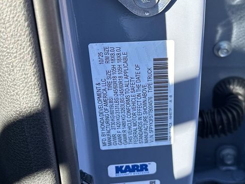 New 2026 Honda Ridgeline RTL image 33