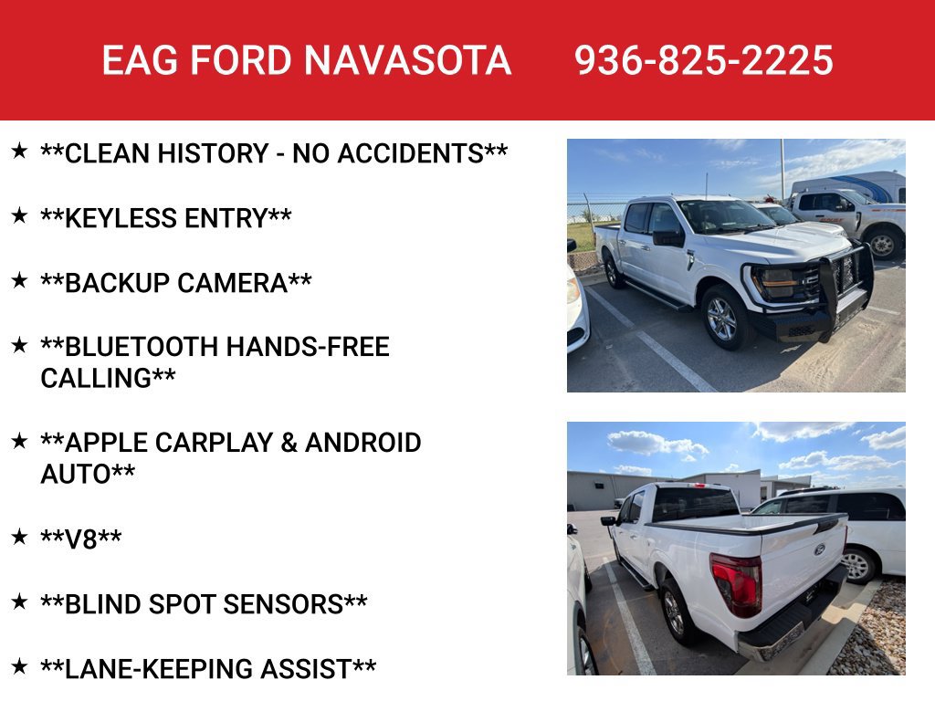 Used 2025 Ford F150 XLT w/ Equipment Group 301A Standard RWD image 4