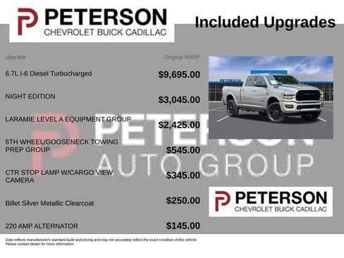 Used 2022 RAM 3500 Laramie w/ Night Edition AWD/4WD image 11