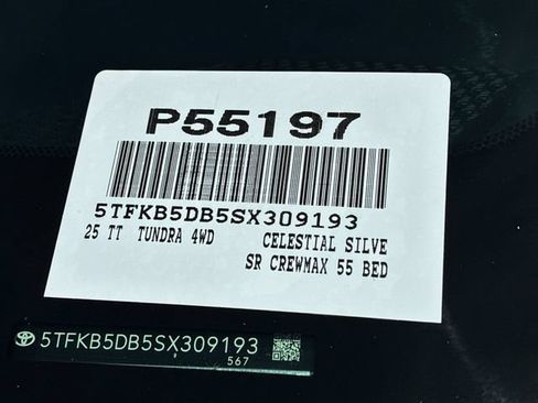 Certified 2025 Toyota Tundra SR AWD/4WD image 30
