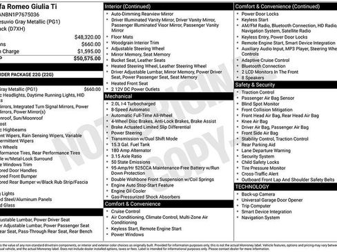 Used 2023 Alfa Romeo Giulia Ti image 7