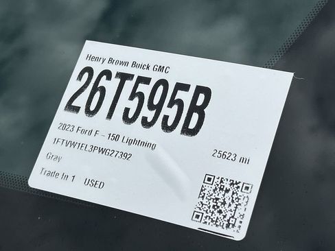 Used 2023 Ford F150 Lightning XLT image 34