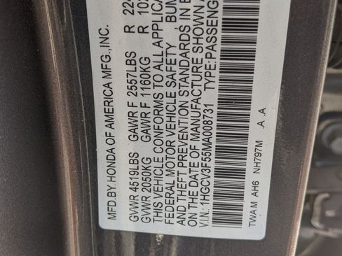 Used 2021 Honda Accord EX-L image 34