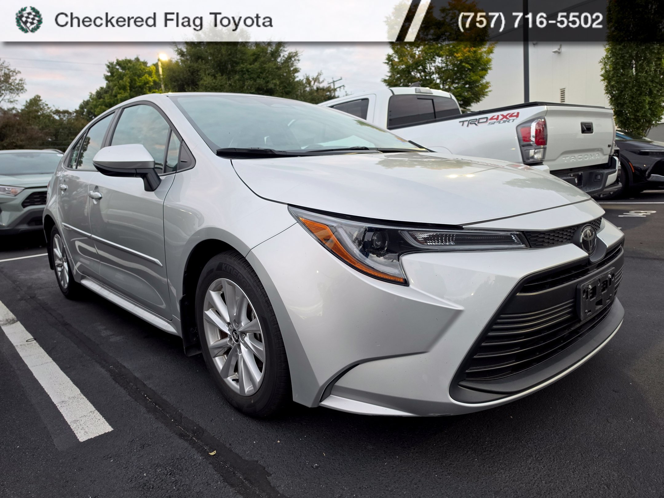 Certified 2025 Toyota Corolla LE w/ LE Premium Package FWD image 3