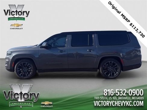 Used 2024 Jeep Grand Wagoneer L Series II w/ Quick Order Packagew 28T image 3