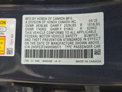 Used 2025 Honda Civic LX image 23
