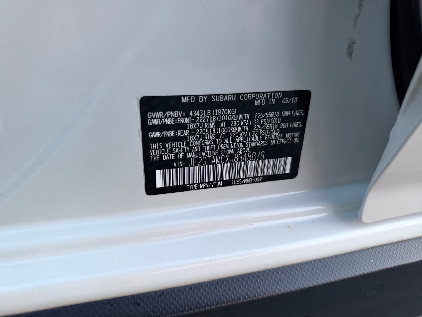 Used 2018 Subaru Crosstrek 2.0i Limited AWD/4WD image 16
