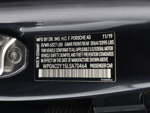 Certified 2020 Porsche Taycan Turbo S AWD/4WD image 19