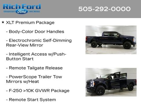 Used 2024 Ford F250 XLT w/ XLT Premium Package AWD/4WD image 22