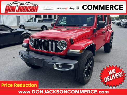 Used 2025 Jeep Wrangler Unlimited Sahara w/ Safety Group AWD/4WD image 1