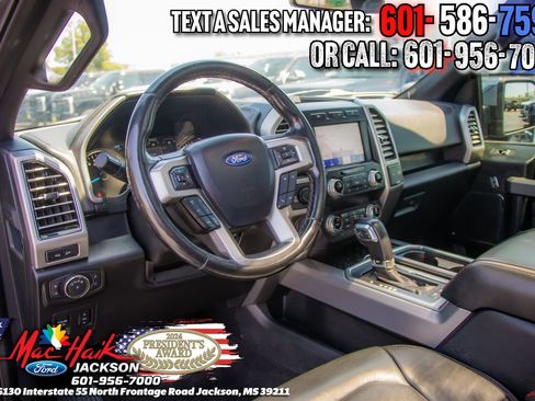 Certified 2020 Ford F150 Platinum w/ Equipment Group 701A Luxury AWD/4WD image 8