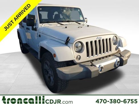 Certified 2017 Jeep Wrangler Unlimited Sahara w/ Connectivity Group image 1