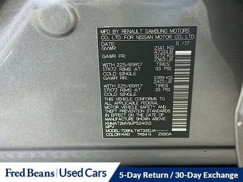 Used 2018 Nissan Rogue SV w/ Premium Package image 34