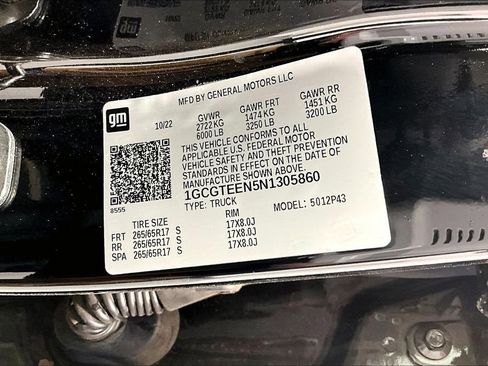 Used 2022 Chevrolet Colorado ZR2 w/ Colorado ZR2 Bison Edition AWD/4WD image 42