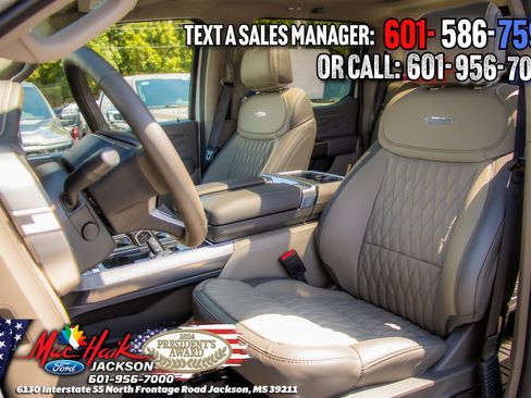 Certified 2025 Ford F150 Platinum w/ Equipment Group 703A Plus image 8