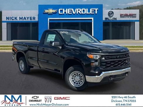 New 2026 Chevrolet Silverado 1500 W/T w/ WT Safety Package AWD/4WD image 1