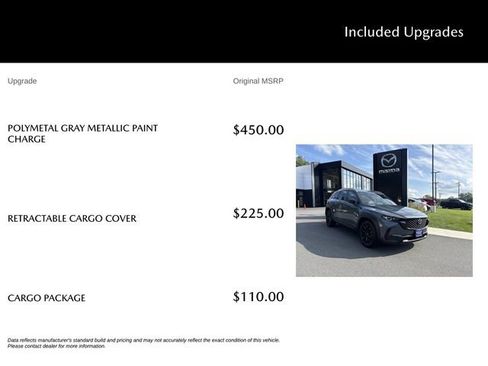 Used 2024 MAZDA CX-50 AWD 2.5 S w/ Cargo Package image 5