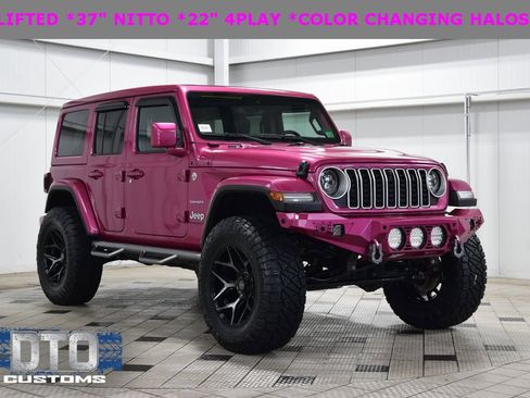 Used 2024 Jeep Wrangler Sahara w/ Technology Group image 1