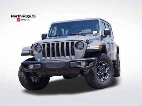 Used 2023 Jeep Wrangler Unlimited Rubicon 4xe w/ Steel Bumper Group AWD/4WD image 1