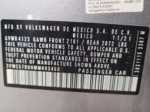 Used 2021 Volkswagen Jetta S FWD image 33
