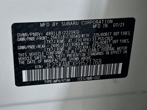 Used 2023 Subaru Forester Wilderness image 12