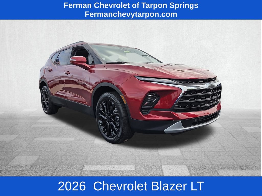 New 2026 Chevrolet Blazer LT w/ LPO, Black Sport Package FWD image 1