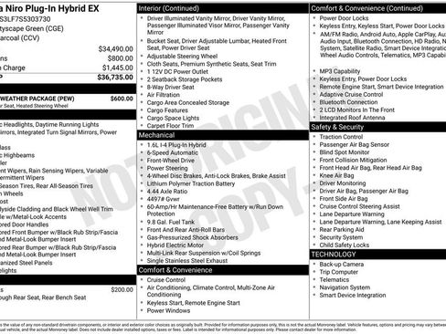 Certified 2025 Kia Niro EX w/ EX Cold Weather Package FWD image 7