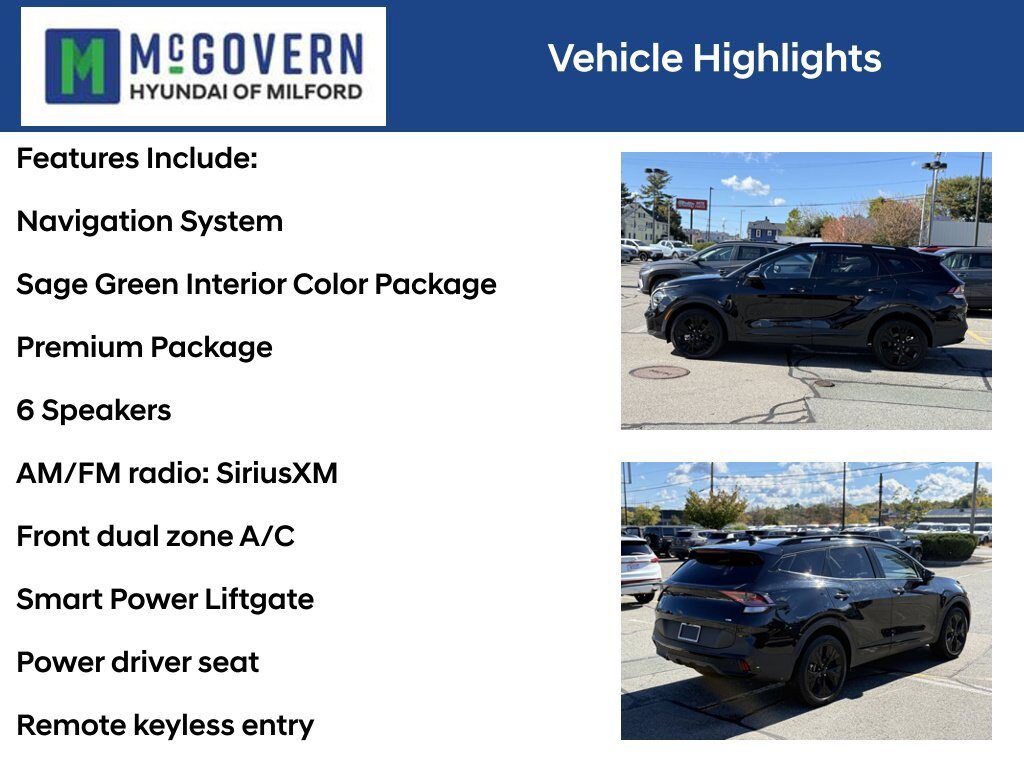 Used 2025 Kia Sportage X-Line w/ Premium Package AWD/4WD image 4