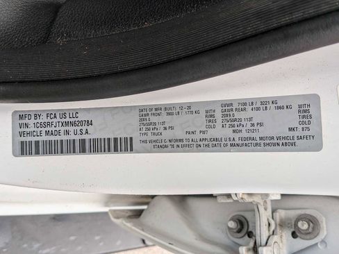 Used 2021 RAM 1500 Laramie w/ Sport Appearance Package image 32