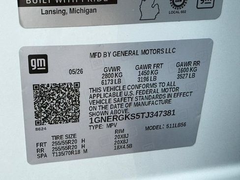 New 2026 Chevrolet Traverse LT w/ Sun and Wheel Package FWD image 19